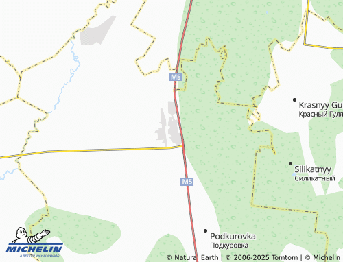 MICHELIN Soldatskaya Tashla map - ViaMichelin