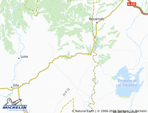 MICHELIN Casas de Esper map - ViaMichelin