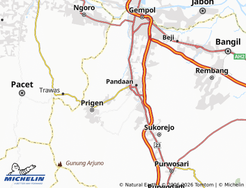 Carte MICHELIN Plintahan - ViaMichelin