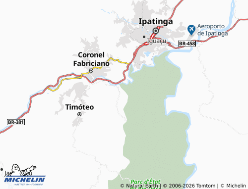 Mapa MICHELIN Recanto Verde - ViaMichelin