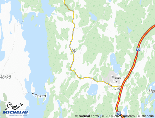 MICHELIN Sorunda map - ViaMichelin