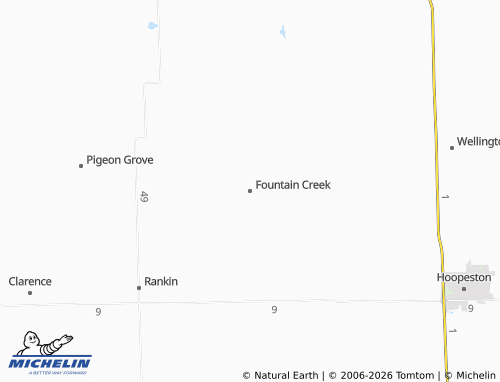 Carte MICHELIN Fountain Creek - ViaMichelin