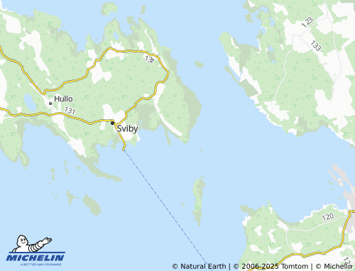 MICHELIN Hosby map - ViaMichelin