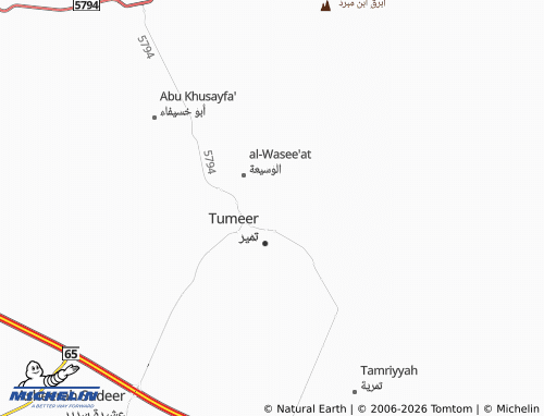 MICHELIN King Fahd map - ViaMichelin
