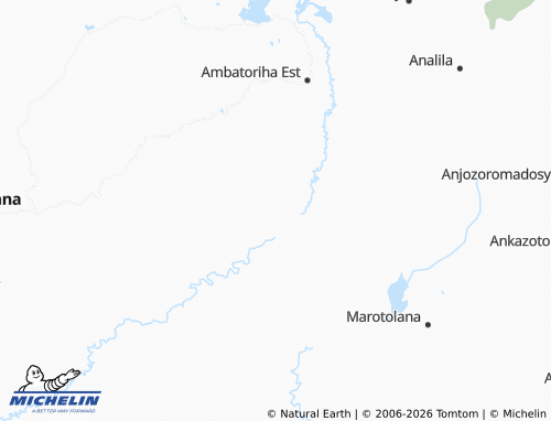MICHELIN Antanantanana map - ViaMichelin