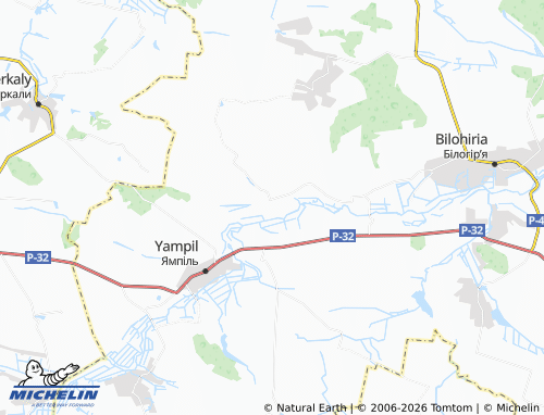 MICHELIN Vilshanytsia map - ViaMichelin