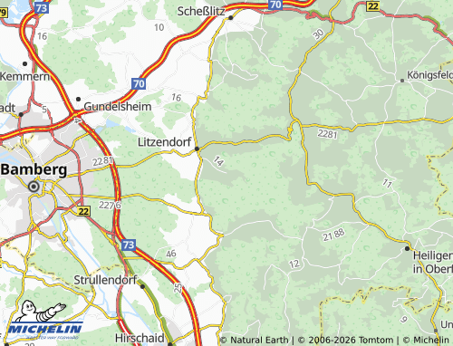 Mappa MICHELIN Melkendorf - ViaMichelin