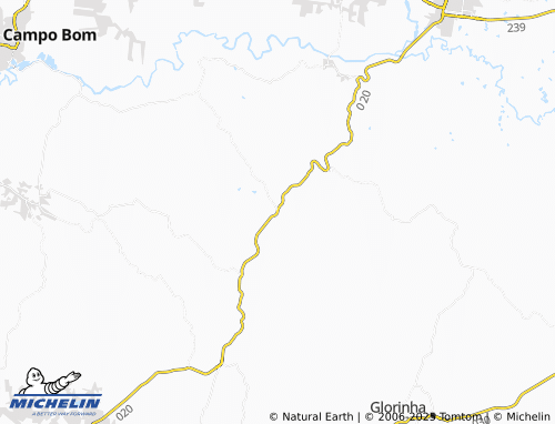 MICHELIN Fazenda Fialho map - ViaMichelin