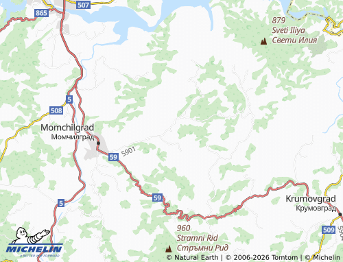 MICHELIN Chobanka map - ViaMichelin