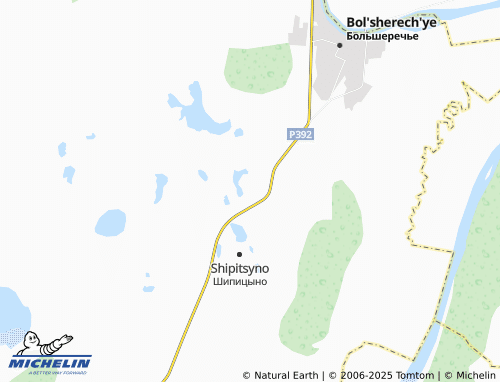 MICHELIN Kirsanovka map - ViaMichelin