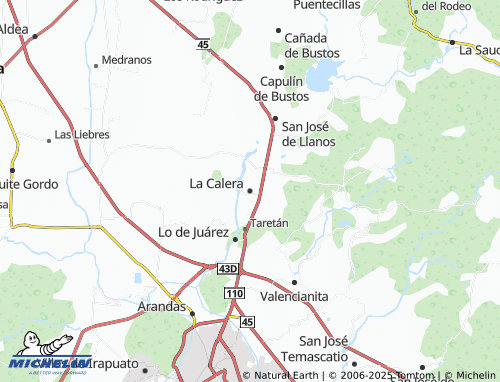 MICHELIN La Calera map - ViaMichelin