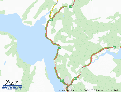 MICHELIN-Landkarte Søfting - ViaMichelin