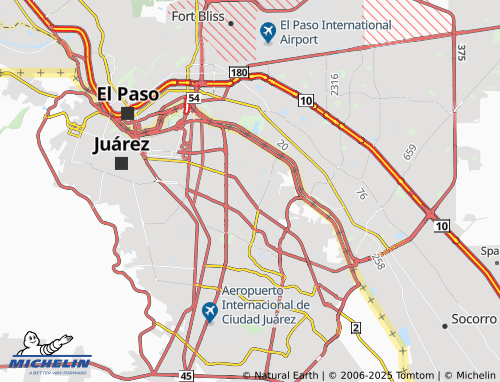 MICHELIN Residencial Villas Colonial map - ViaMichelin