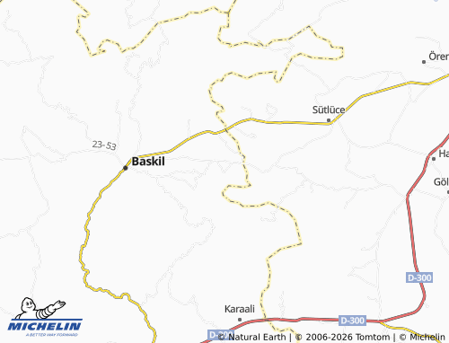 MICHELIN Demirlibahçe map - ViaMichelin