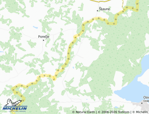 MICHELIN-Landkarte Saveyki - ViaMichelin