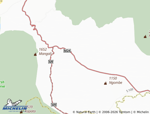 Carte MICHELIN Vitendwe Gondwe - ViaMichelin