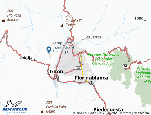 MICHELIN Centro map - ViaMichelin