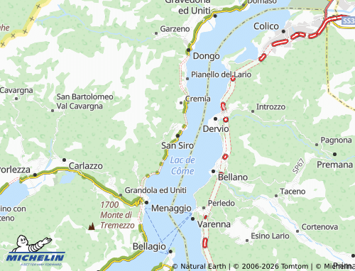 MICHELIN San Siro map - ViaMichelin