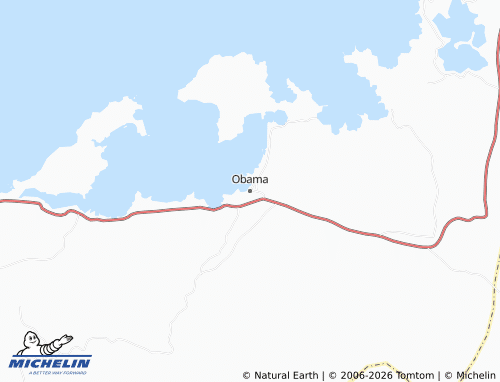 Mappa MICHELIN Obama - ViaMichelin