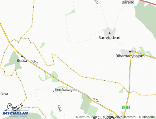 MICHELIN Keménytanya map - ViaMichelin