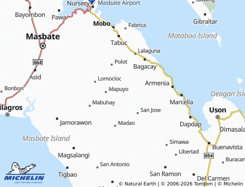 MICHELIN Sawmill map - ViaMichelin