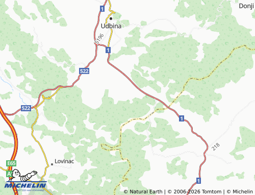 Mapa MICHELIN Poljice - ViaMichelin