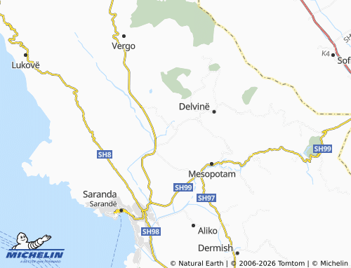MICHELIN-Landkarte Stjar - ViaMichelin
