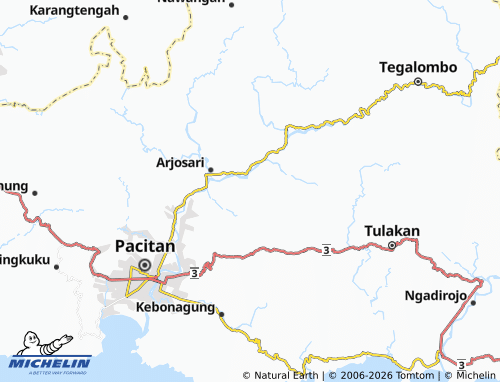 Carte MICHELIN Gembong - ViaMichelin