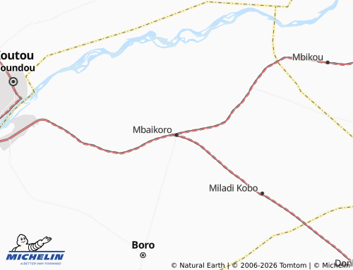Mapa MICHELIN Mbaikoro - ViaMichelin