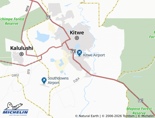 Mappa MICHELIN Natwange - ViaMichelin