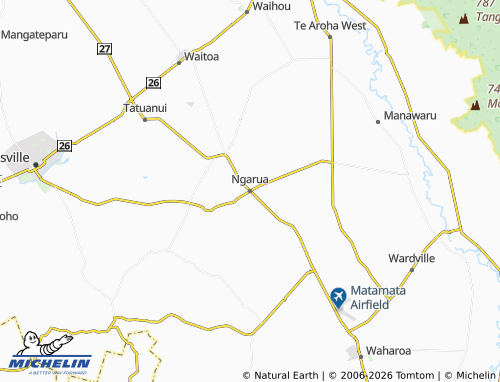 Mapa MICHELIN Ngarua - ViaMichelin