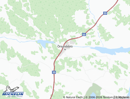 Carte MICHELIN Örsundsbro - ViaMichelin