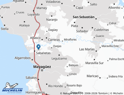 Mapa MICHELIN Casey Arriba - ViaMichelin