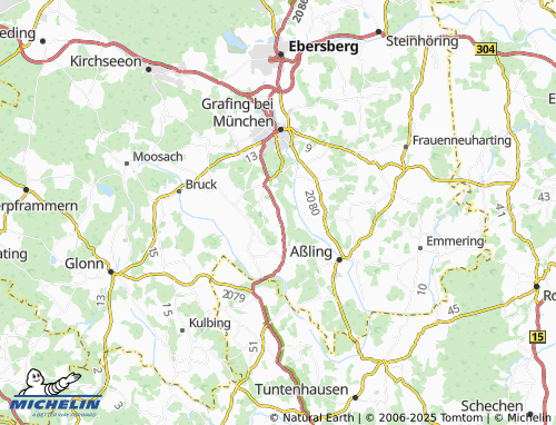 MICHELIN-Landkarte Eisendorf - ViaMichelin