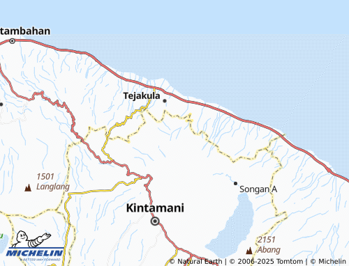 MICHELIN Subaya map - ViaMichelin