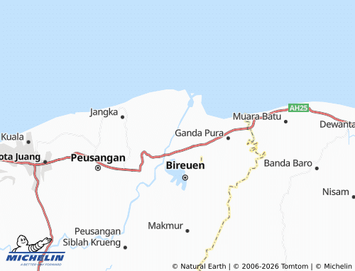 Mappa MICHELIN Babah Suak - ViaMichelin