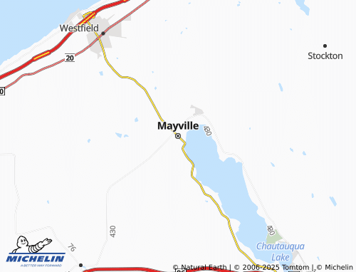 MICHELIN Mayville map - ViaMichelin
