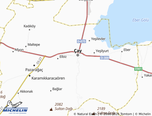 Mapa MICHELIN Yaka - ViaMichelin