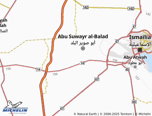 Kaart MICHELIN Manshiyyat al-Salam - ViaMichelin