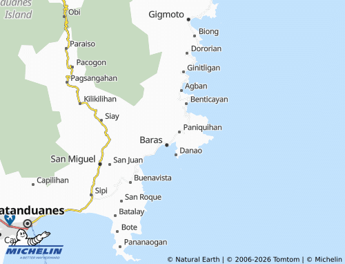 MICHELIN Rizal map - ViaMichelin