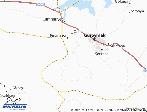 Mappa MICHELIN Saklı - ViaMichelin
