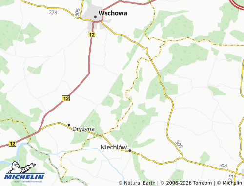 MICHELIN-Landkarte Czerlejewo - ViaMichelin