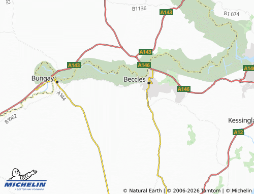 Carte MICHELIN Ringsfield - ViaMichelin