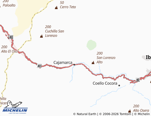 Mapa MICHELIN El Espejo - ViaMichelin
