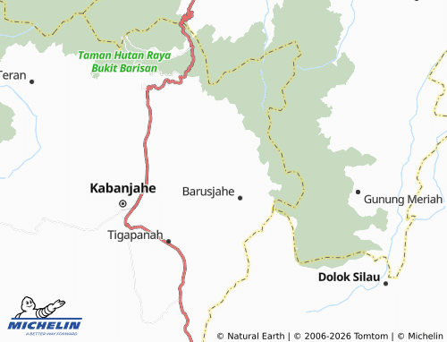 MICHELIN Paribun map - ViaMichelin