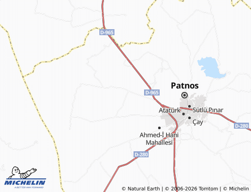 Mapa MICHELIN Susuz - ViaMichelin