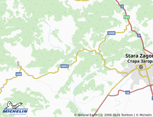 Mapa MICHELIN Sulitsa - ViaMichelin