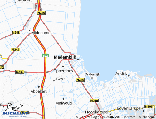 Mapa MICHELIN Medemblik - ViaMichelin