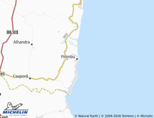 Mapa MICHELIN Pitimbu - ViaMichelin