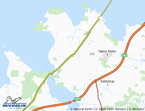 Carte MICHELIN Øster Kippinge - ViaMichelin